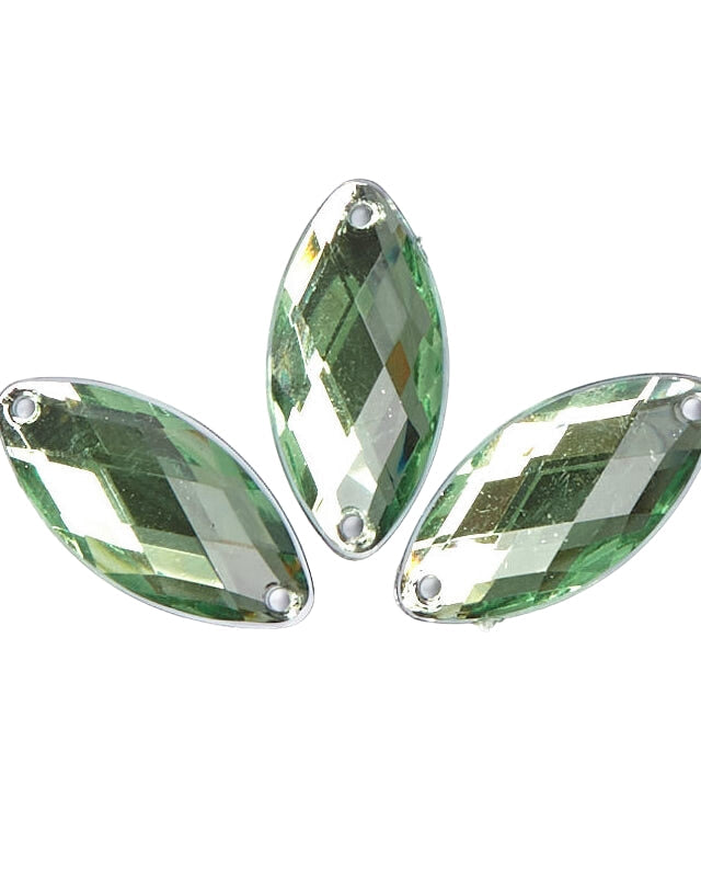 Clover Acrylic Navette