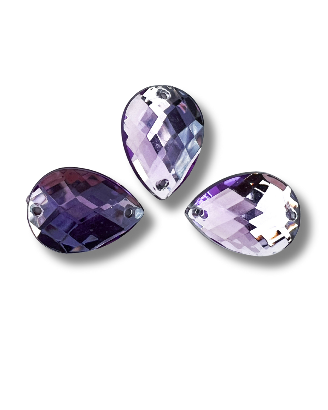 Lilac Acrylic Pear