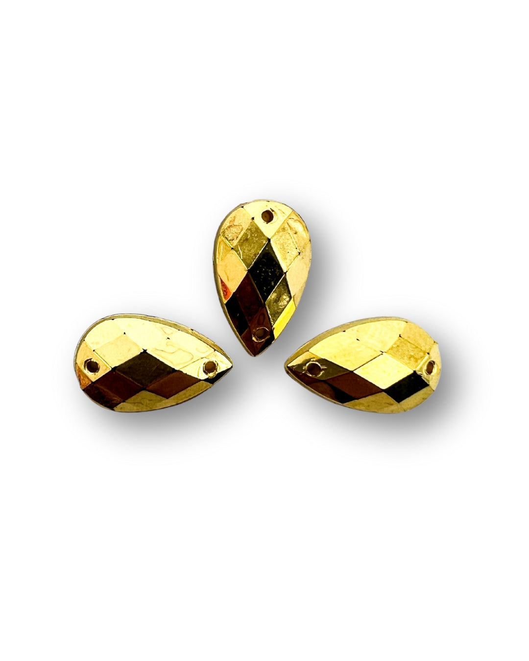 Brass Acrylic Pear