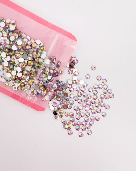 Petal AB Resin Rhinestones