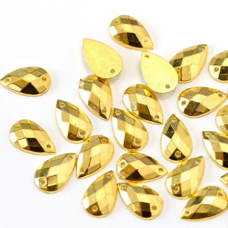 Brass Acrylic Pear