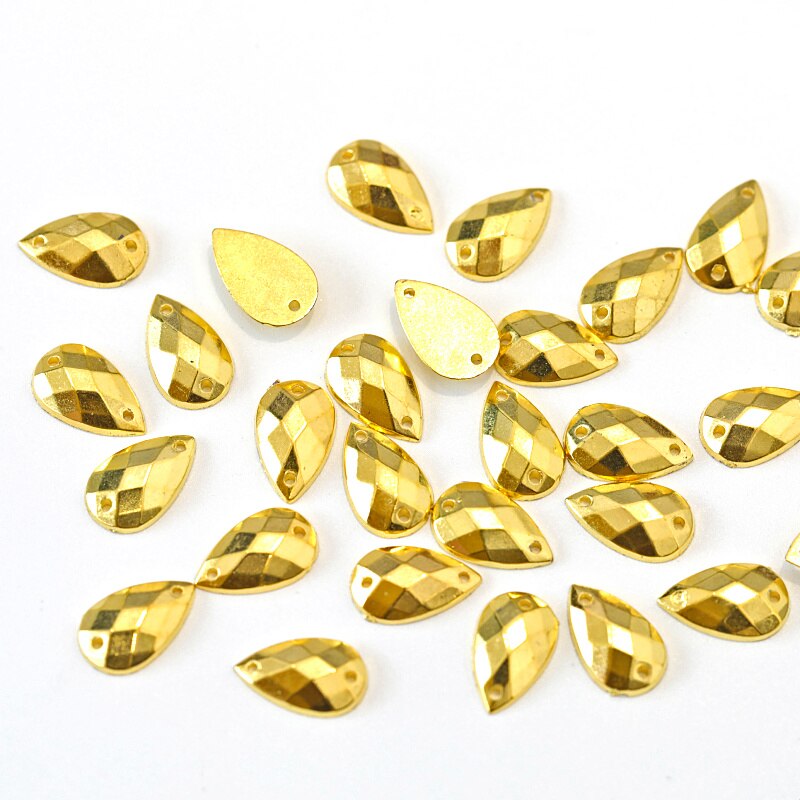Brass Acrylic Pear