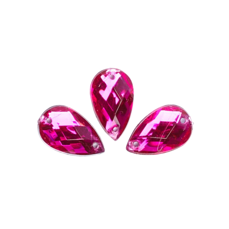 Magenta Acrylic Pear