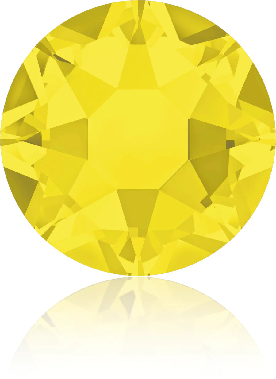Yellow Crystal Rhinestones