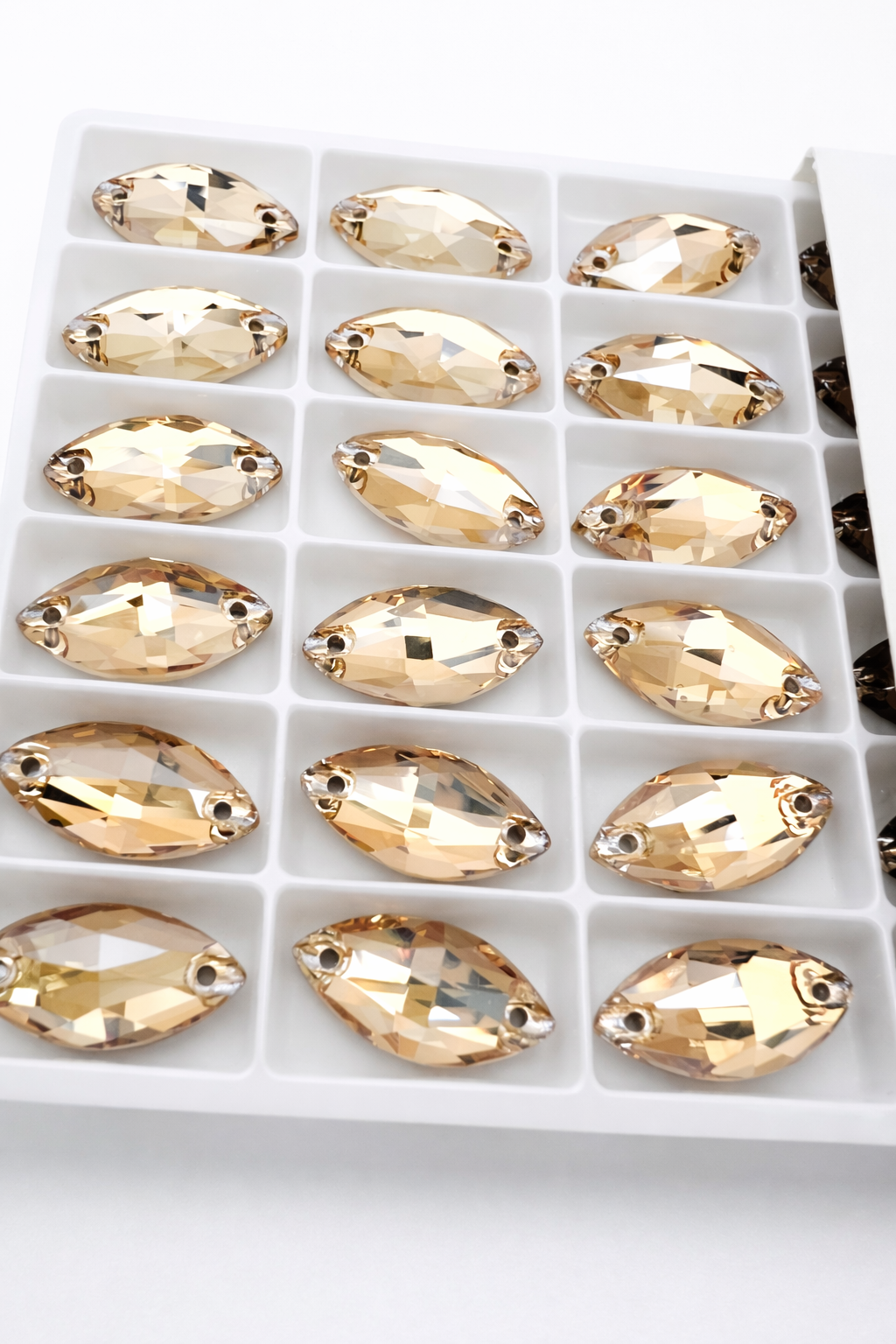 Champagne Crystal Navette