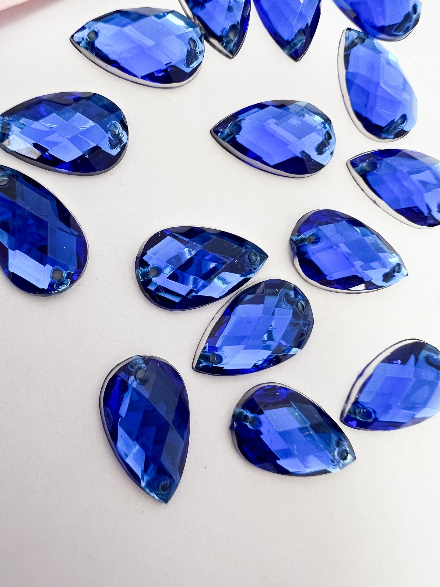 Cobalt Acrylic Pear