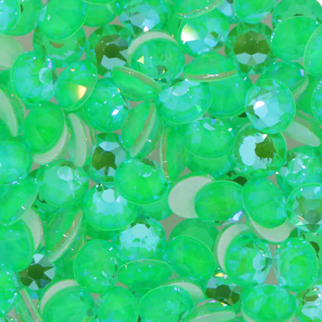 UV Radiance Green Crystal Rhinestones