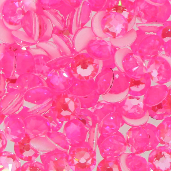 UV Radiance Pink Crystal Rhinestones