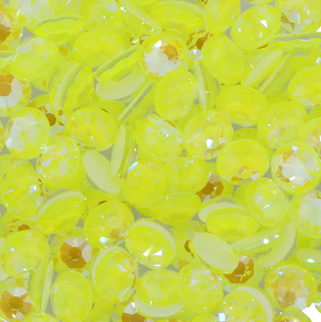 UV Radiance Yellow Crystal Rhinestones