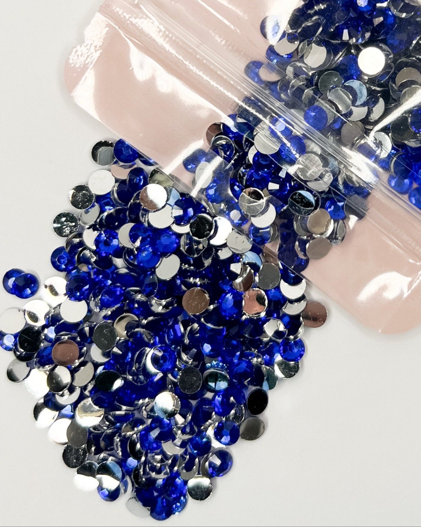 Cobalt Resin Rhinestones