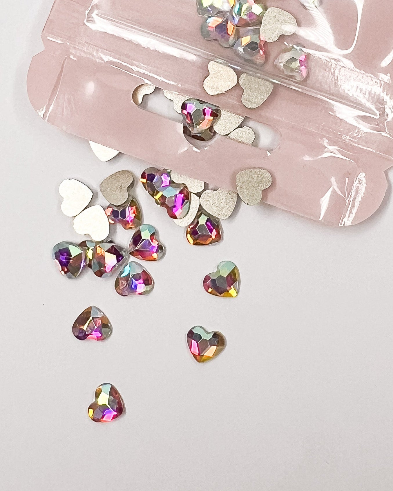 Crystal AB Heart Miniature