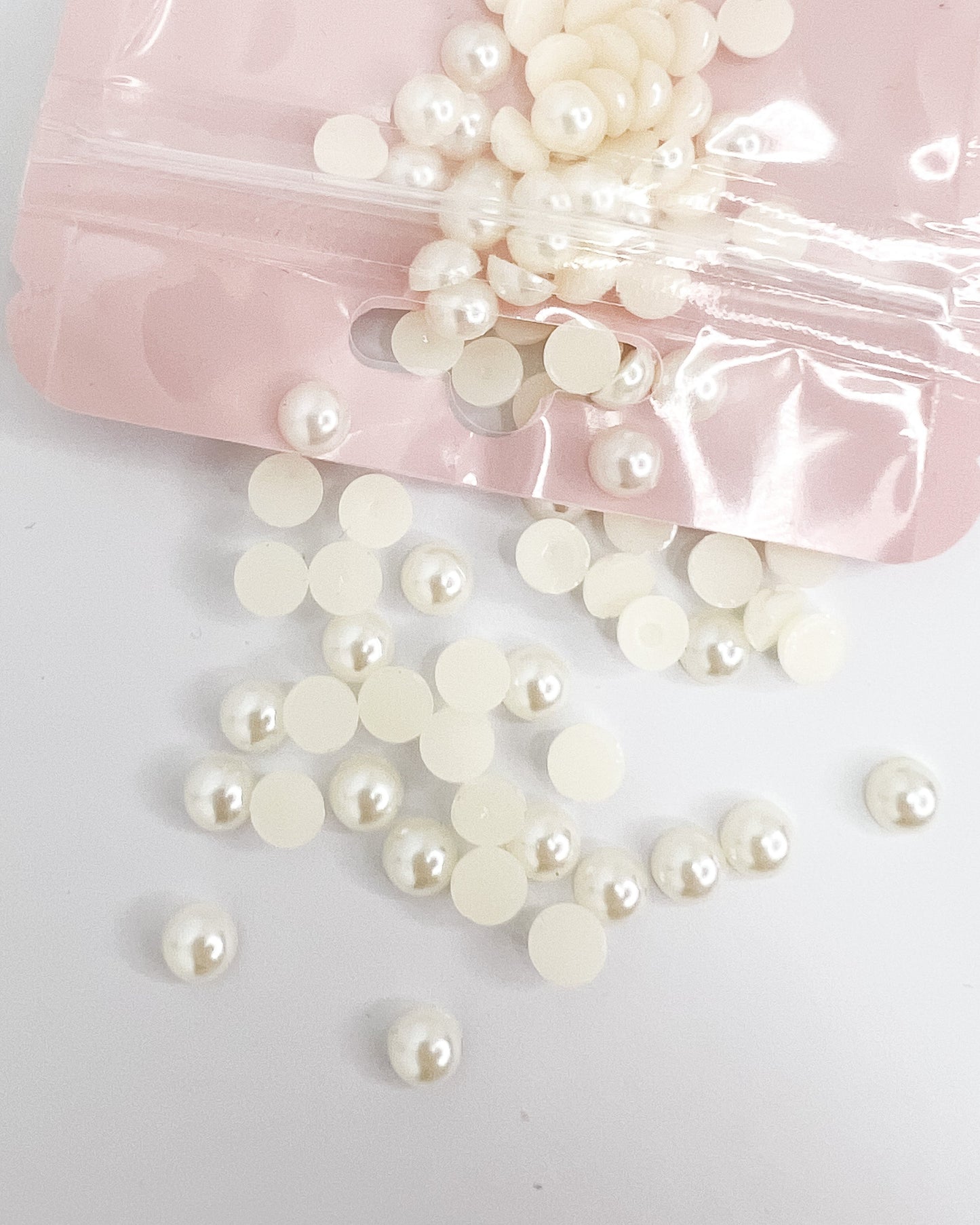 Natural Flatback Pearls