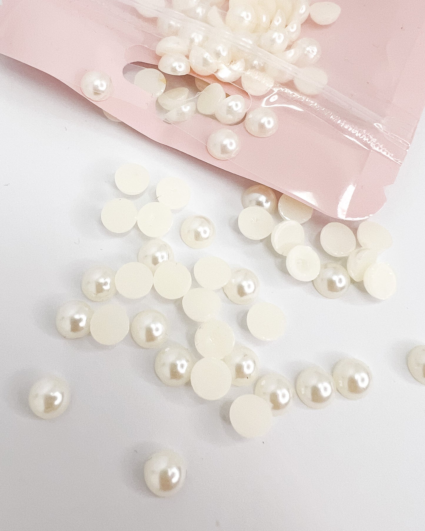 Natural Flatback Pearls