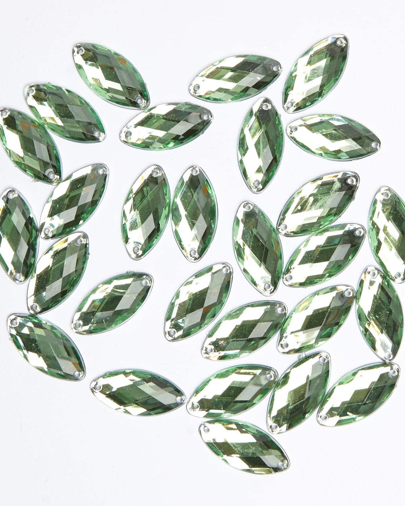 Clover Acrylic Navette