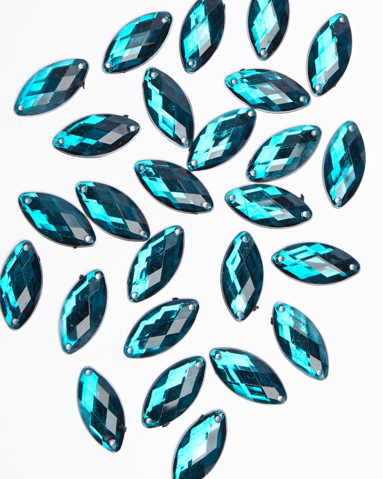 Ocean Acrylic Navette