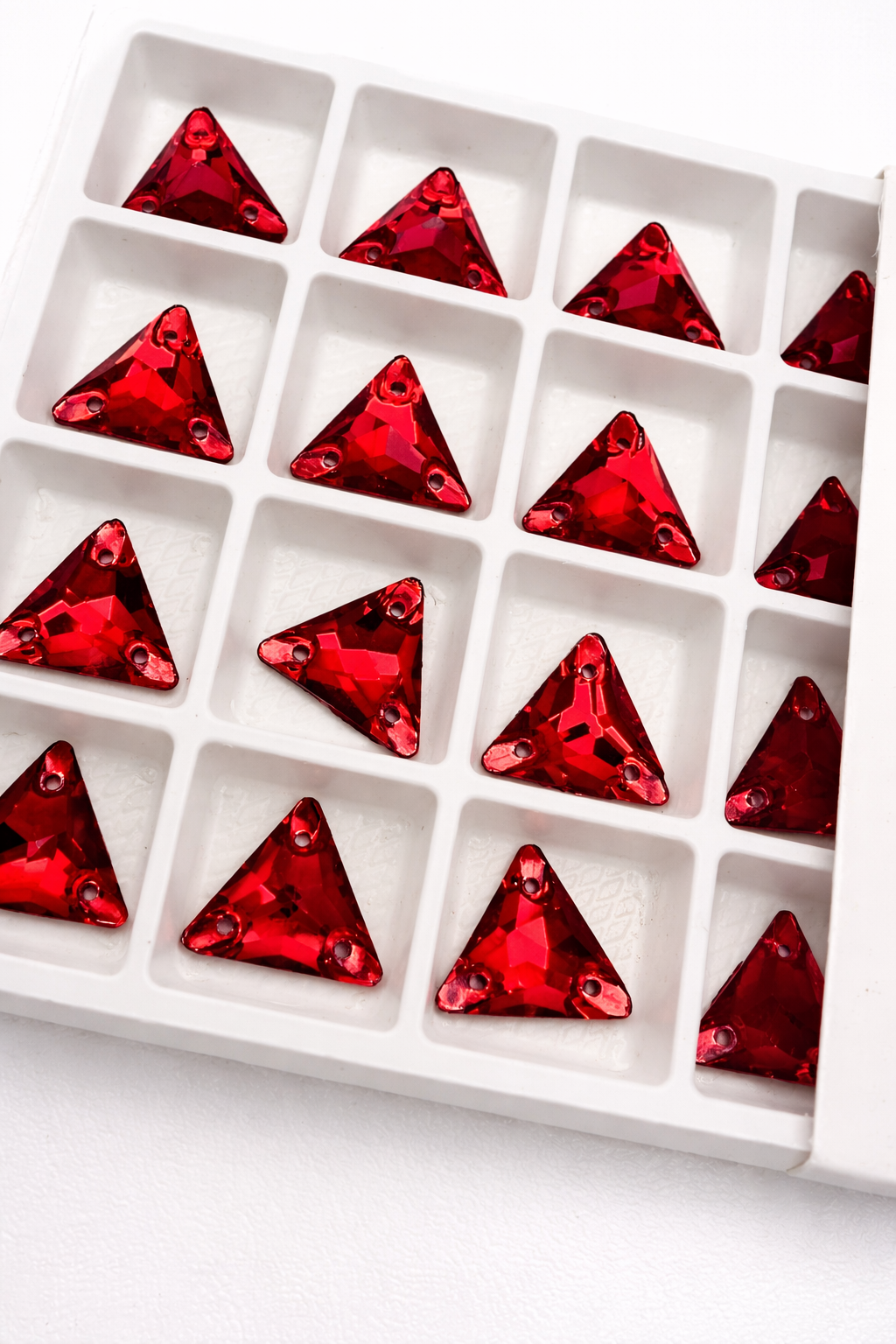 Ruby Crystal Triangle