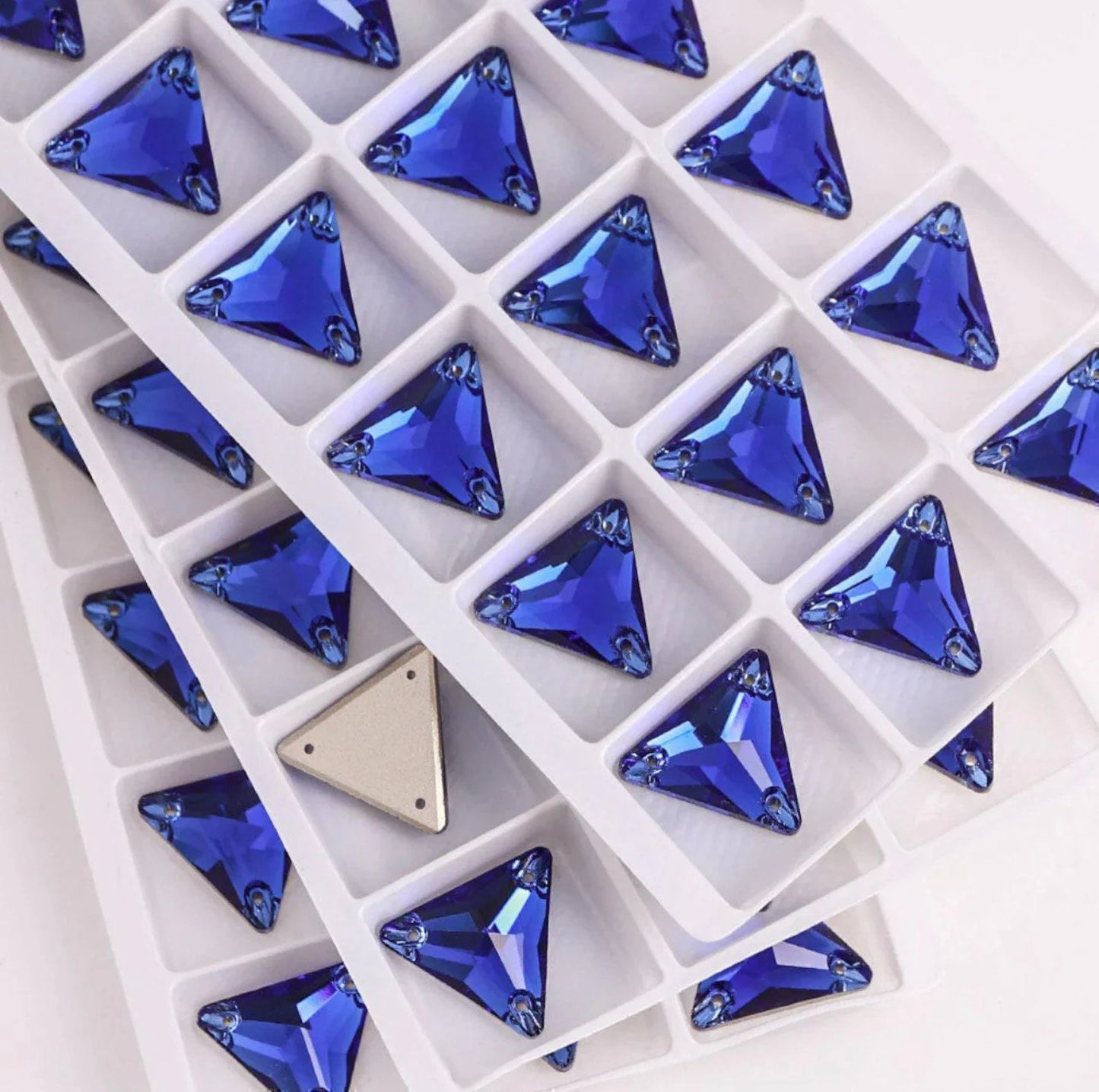 Sapphire Crystal Triangle