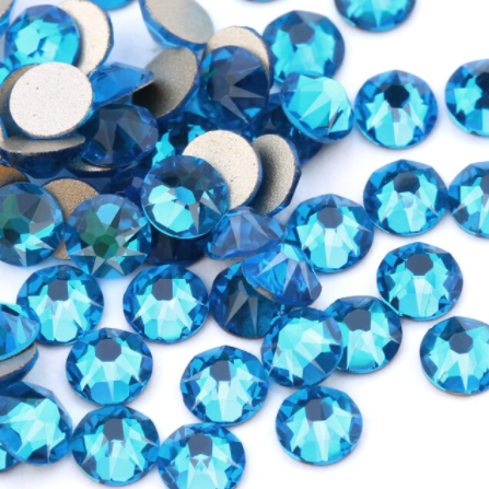 Aquamarine Crystal Rhinestones