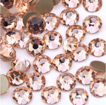 Champagne Crystal Rhinestones