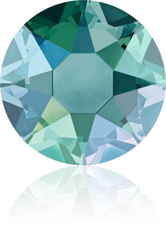 Green Zircon Flicker Crystal Rhinestones