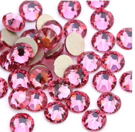 Rose Crystal Rhinestones