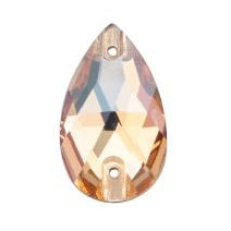 Champagne Crystal Teardrop