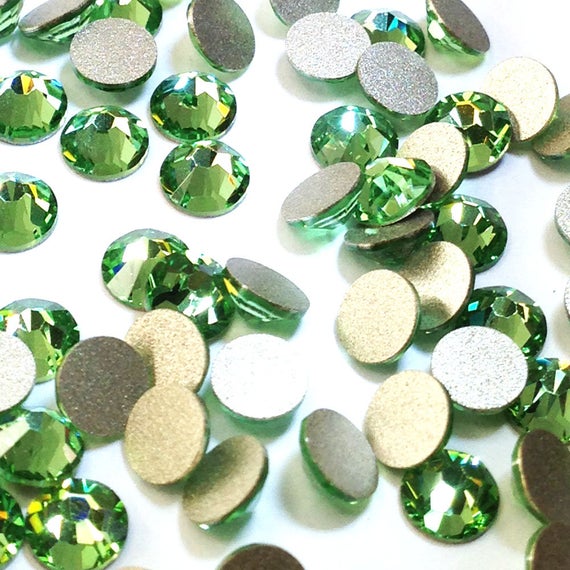 Light Green Crystal Rhinestones
