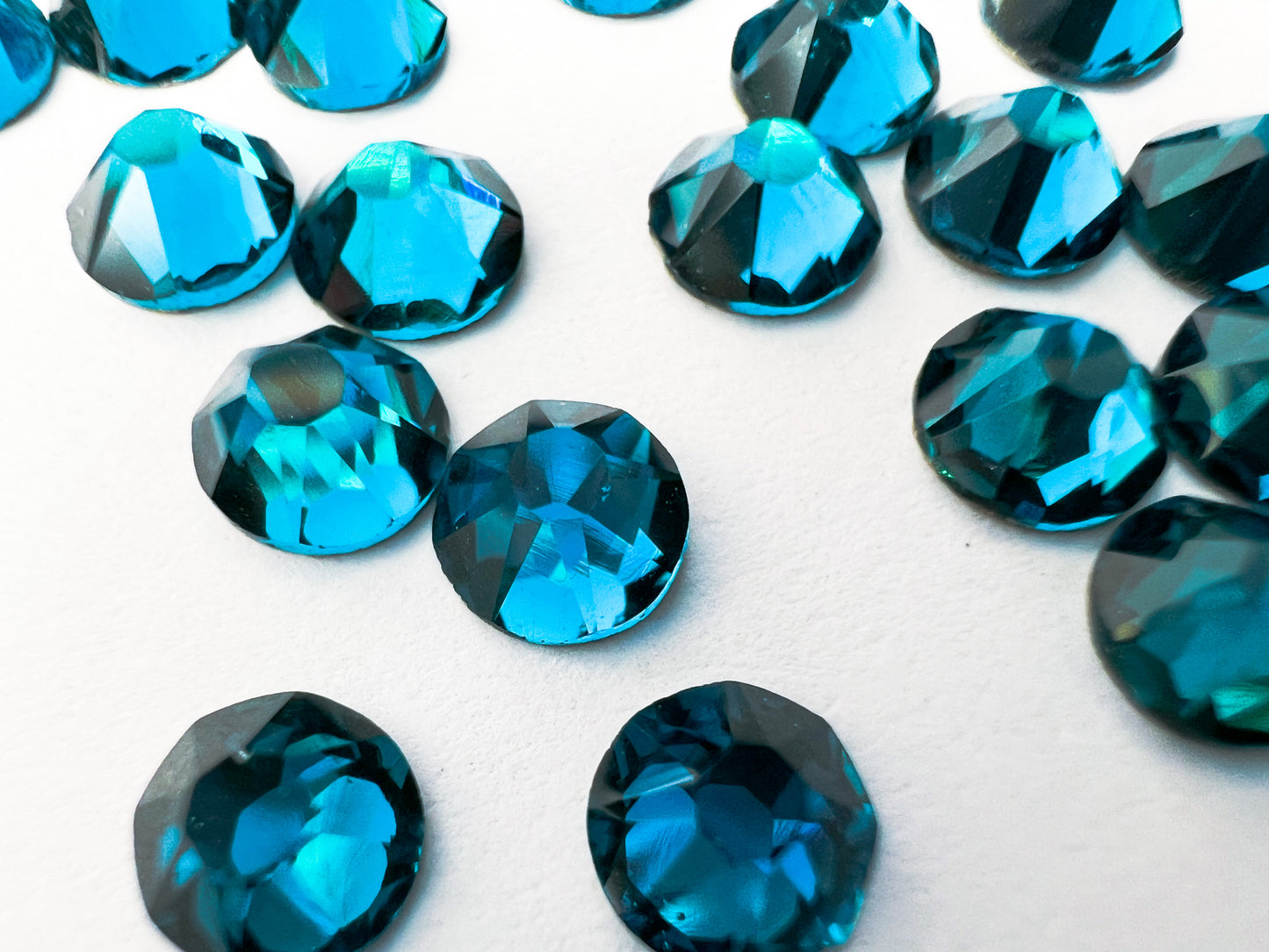 Ocean Blue Crystal Rhinestones