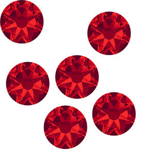 Light Siam Crystal Rhinestones