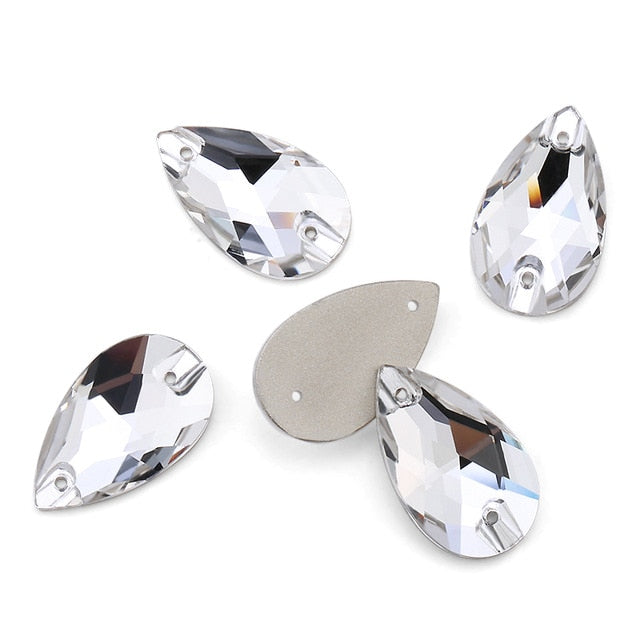 Crystal Clear Teardrop