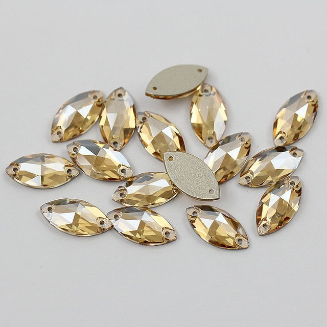 Champagne Crystal Navette