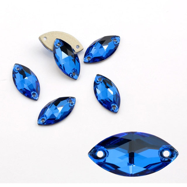 Sapphire Crystal Horse Eye