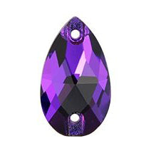 Deep Purple Crystal Teardrop