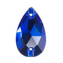 Sapphire Crystal Teardrop