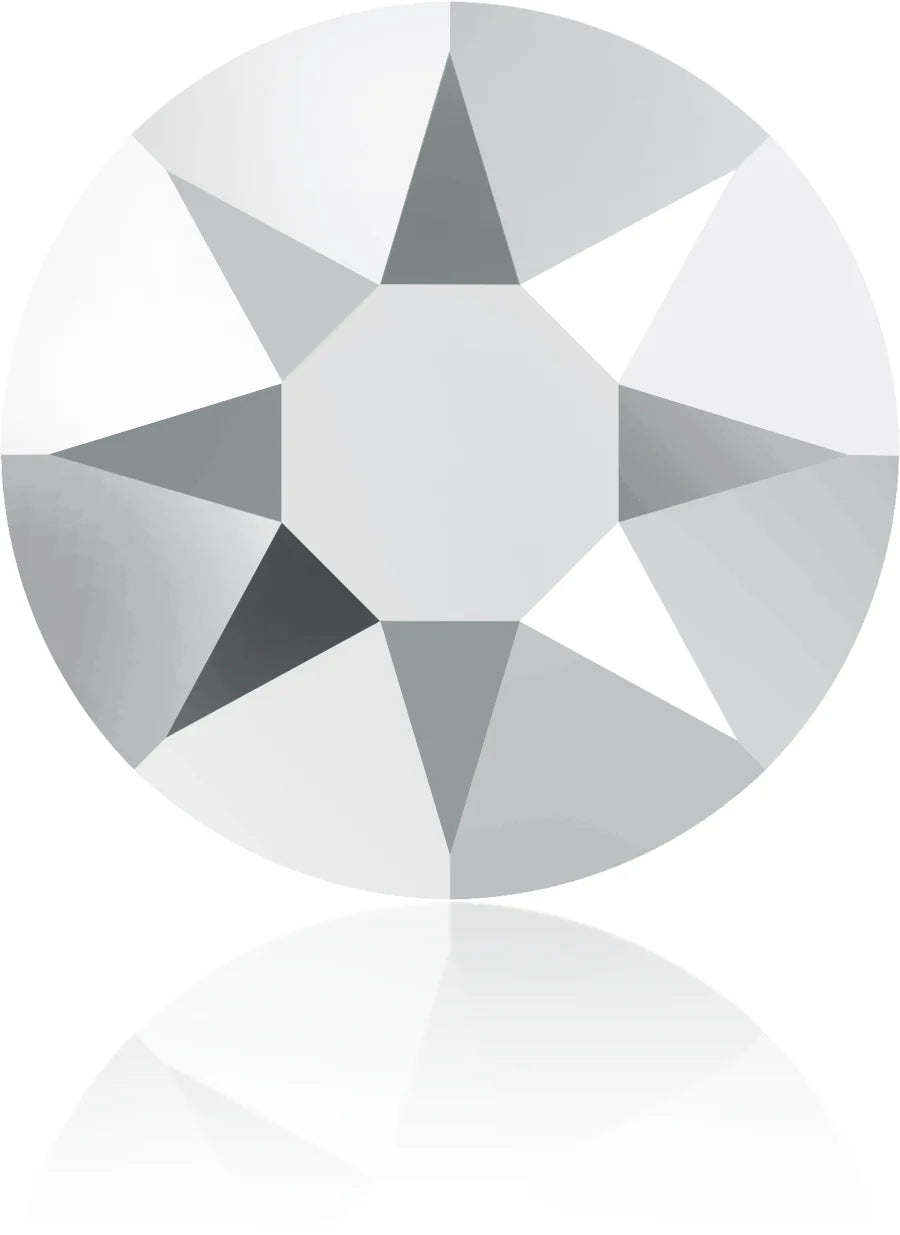 Singular Silver Rhinestone Metallic Silver Crystal Rhinestones – Gempire