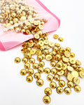 Gold Flatback Pearls