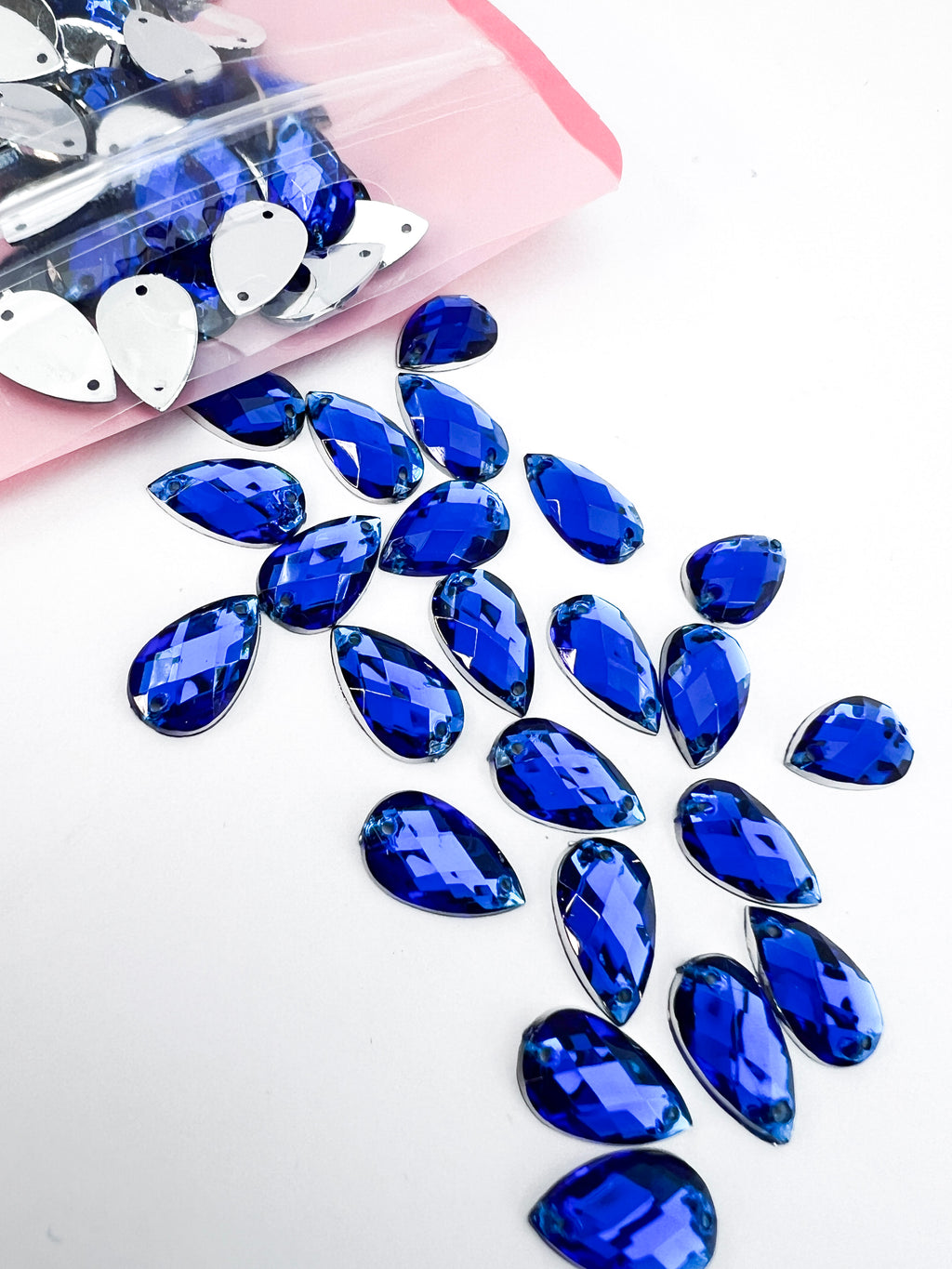 Cobalt Acrylic Pear