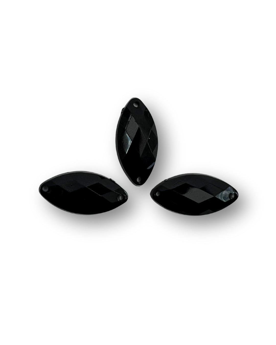 Onyx Acrylic Navette