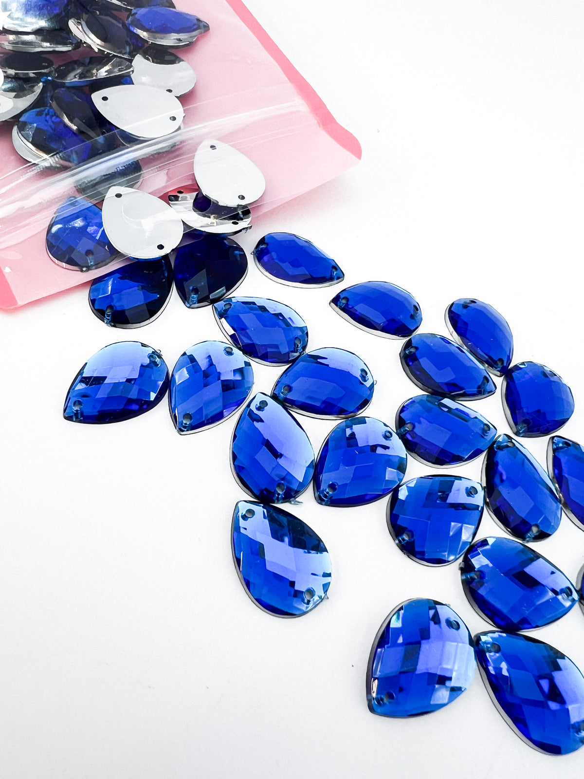 Cobalt Acrylic Pear