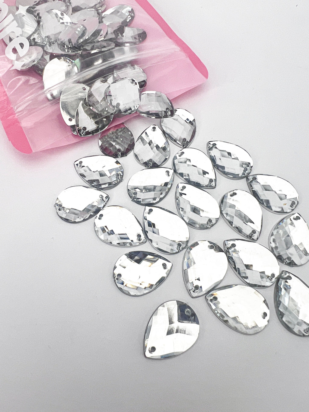 Clear Acrylic Pear