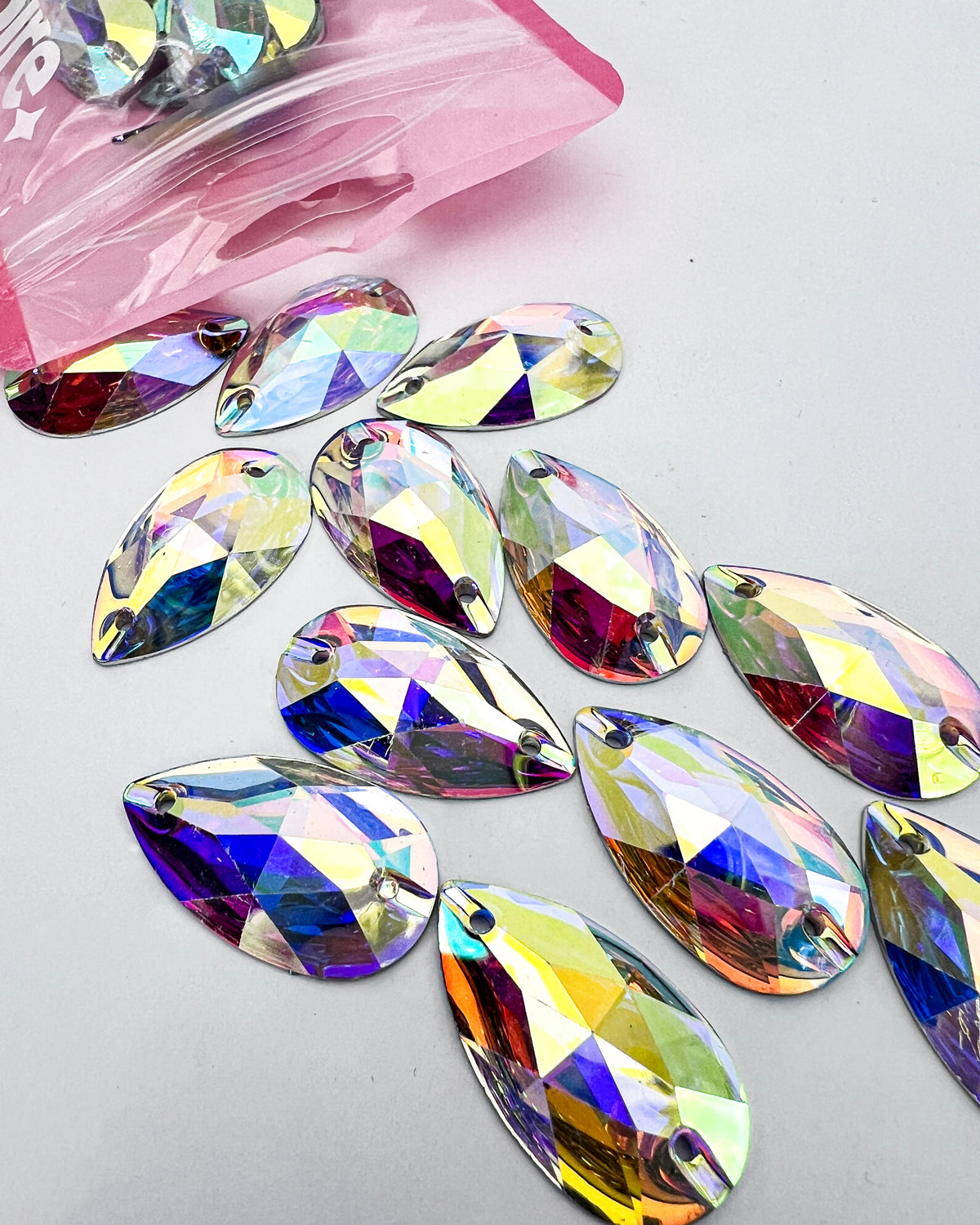 Clear AB Resin Teardrop