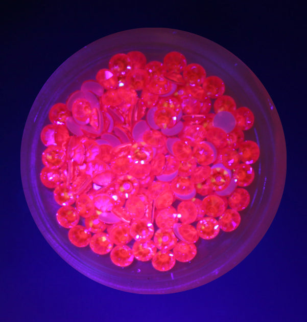 UV Radiance Pink Crystal Rhinestones