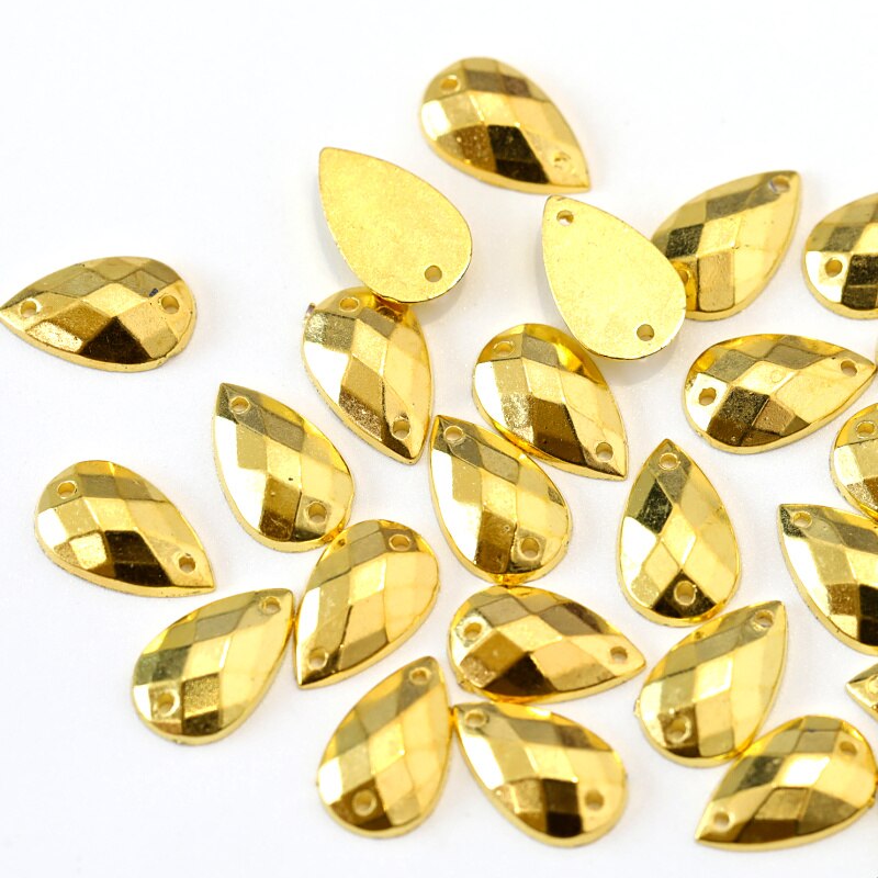 Gold Acrylic Pear