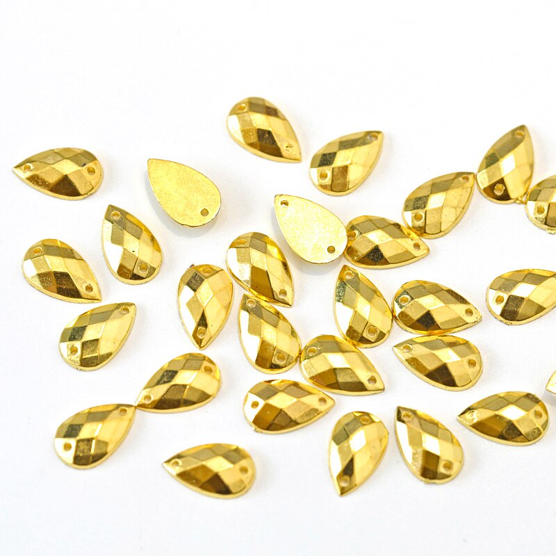 Gold Acrylic Pear