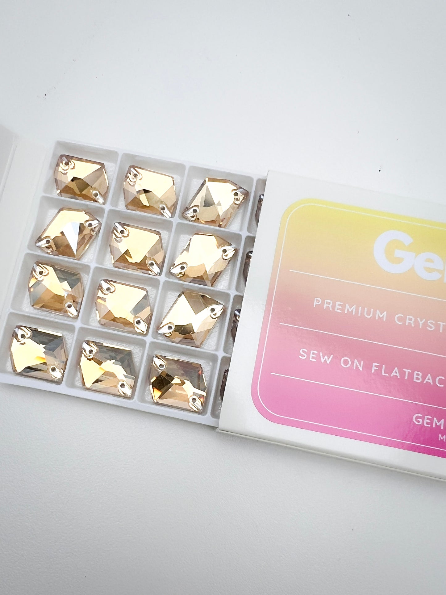 Champagne Crystal Asymmetric