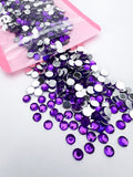 Orchid Resin Rhinestones
