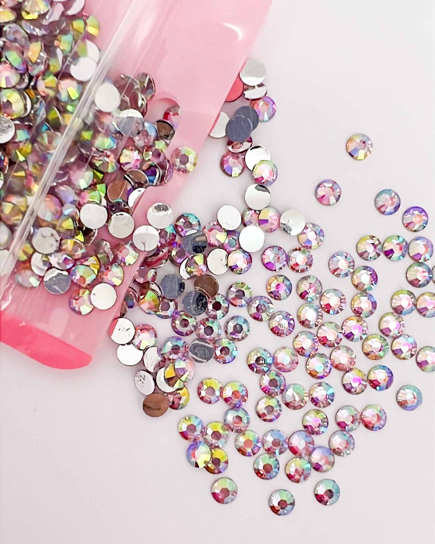 Light Pink AB Resin Rhinestones