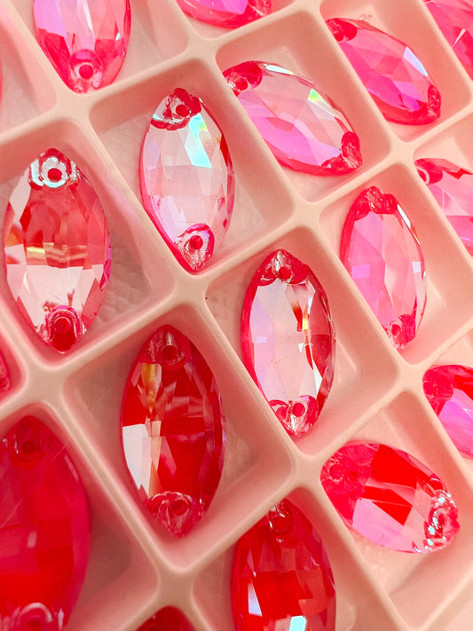 UV Radiance Pink Crystal Horse Eye