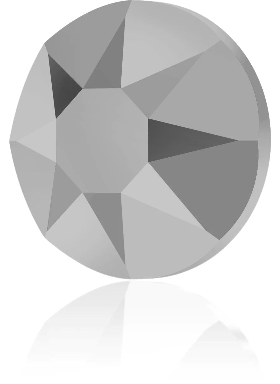 Metallic Grey Crystal Rhinestones