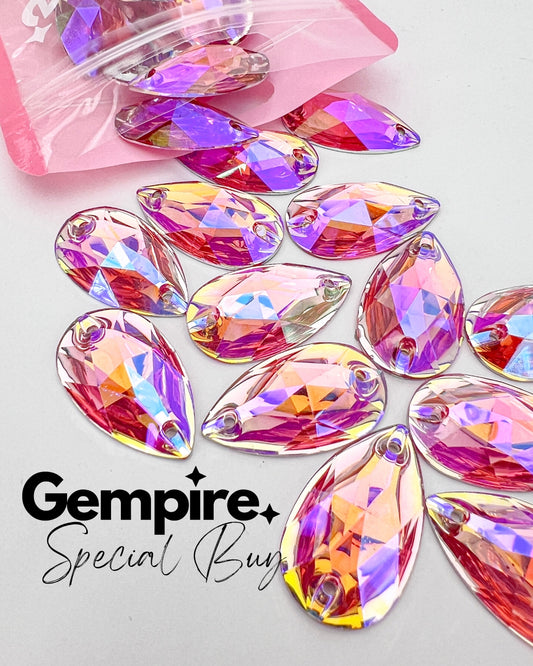 Petal AB Resin Teardrop